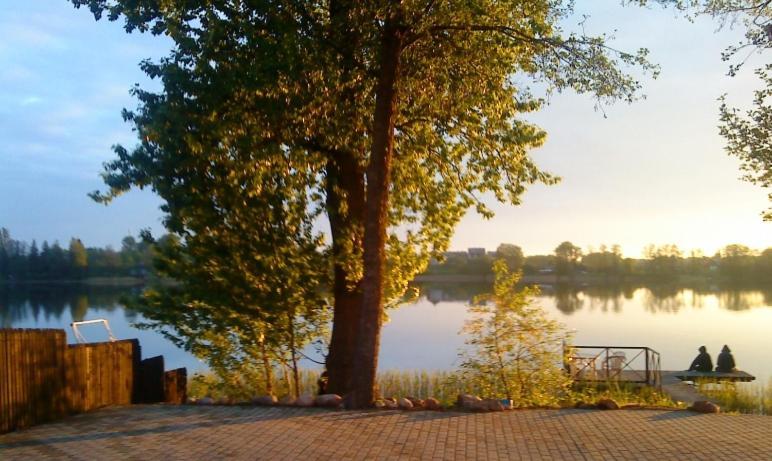 Ezerkiemis Hotel Trakai Exterior foto